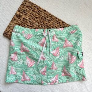 Vineyard Vines Sailboat Mini Skirt